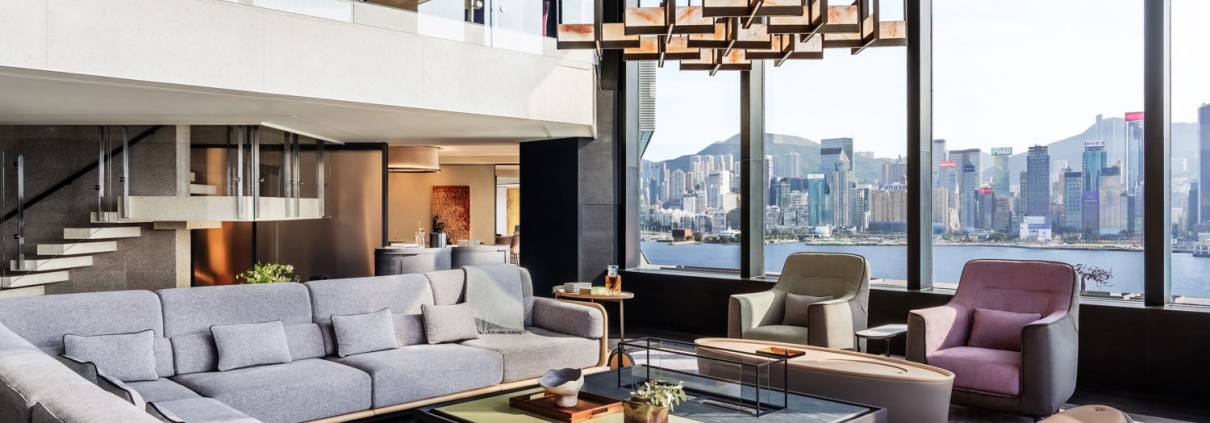 Presidential Suite of the Regent Hotel in Hong Kong